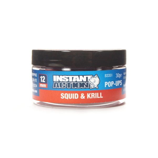 NEW Nash Instant Action Squid & Krill Pop-up - Pływające Kulki Proteinowe NEW Nash Instant Action Squid & Krill Pop-up - Pływające Kulki Proteinowe