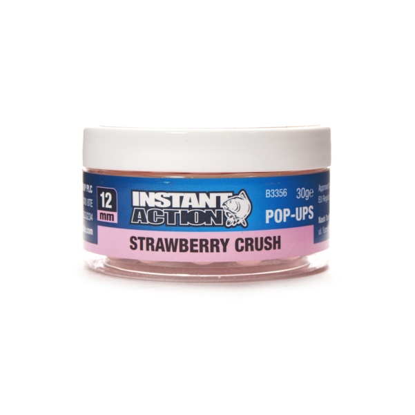 NEW Nash Instant Action Strawberry Crush Pop-up - Pływające Kulki Proteinowe NEW Nash Instant Action Strawberry Crush Pop-up - Pływające Kulki Proteinowe