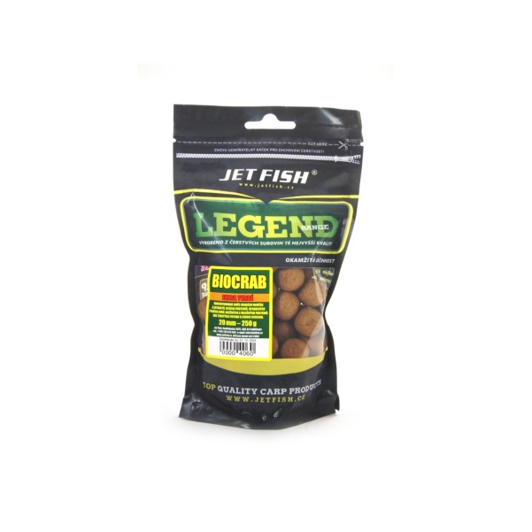 Jetfish Legend Boilies Biocrab - Extra Twarde Jetfish Legend Boilies Biocrab - Extra Twarde