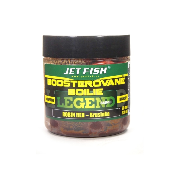 Jetfish Legend Boosted Boilies Robin Red - Cranberry Jetfish Legend Boosted Boilies Robin Red - Cranberry