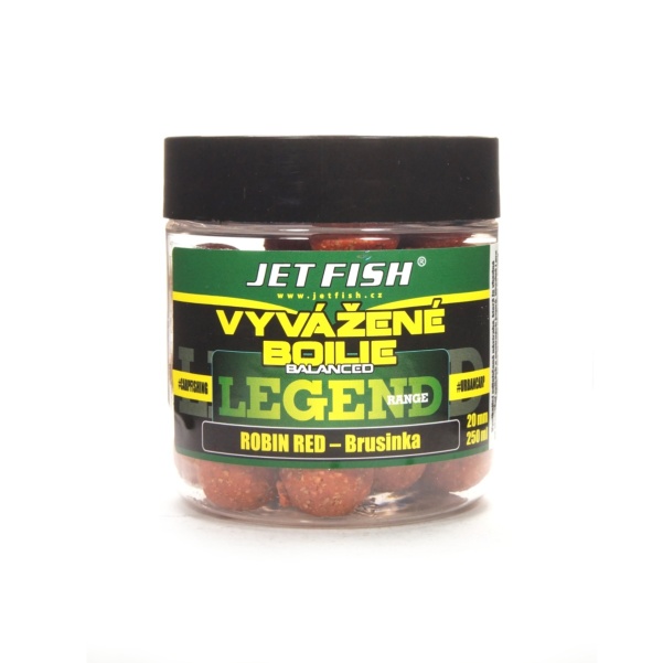 Jetfish Legend Balanced Boilies Robin Red - Cranberry Jetfish Legend Balanced Boilies Robin Red - Cranberry
