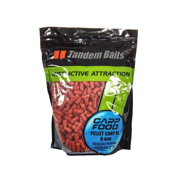 NEW TandemBaits Carp Food Carp XL Pellets Dojrzała Morwa NEW TandemBaits Carp Food Carp XL Pellets Dojrzała Morwa
