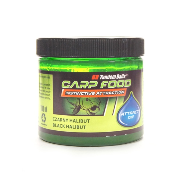 NEW TandemBaits Carp Food Attract Dip Czarny Halibut NEW TandemBaits Carp Food Attract Dip Czarny Halibut