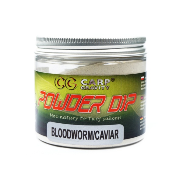 Carp Gravity Powder Dip - Bloodworm Caviar Carp Gravity Powder Dip - Bloodworm Caviar