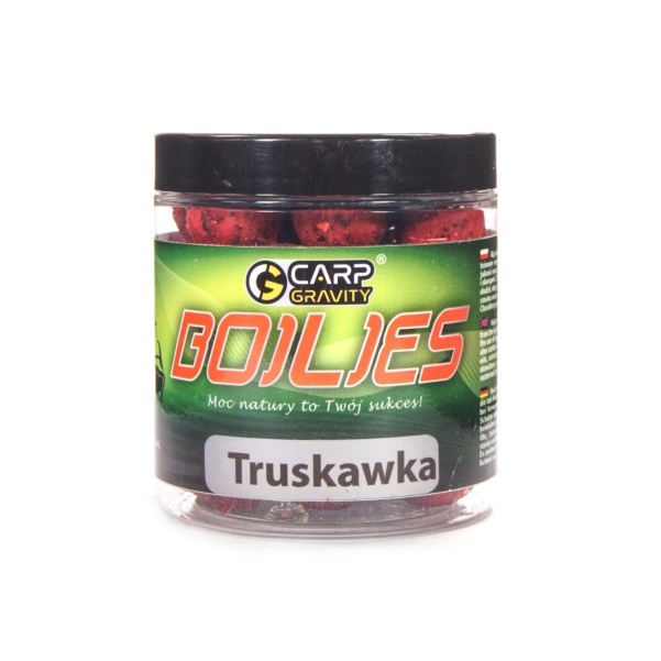 Carp Gravity Hookbaits Boilies - Truskawka Carp Gravity Hookbaits Boilies - Truskawka