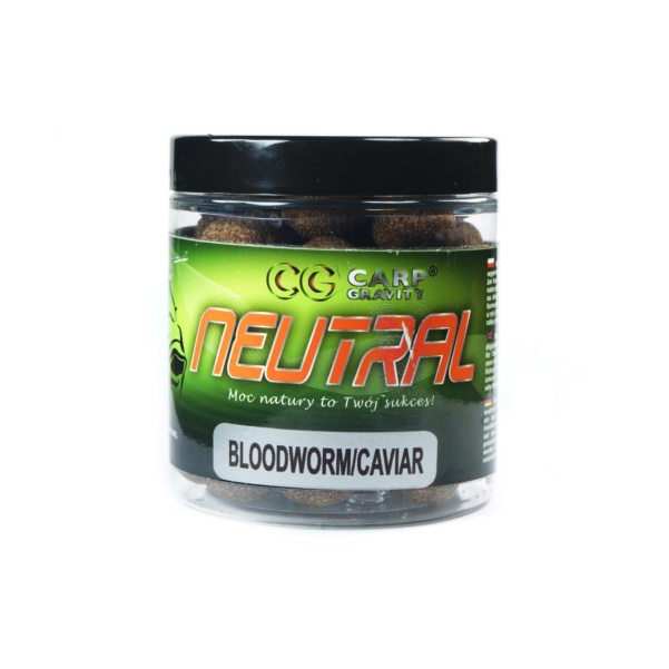 Carp Gravity Wafters Neutral Boilies - Bloodworm Caviar Carp Gravity Wafters Neutral Boilies - Bloodworm Caviar