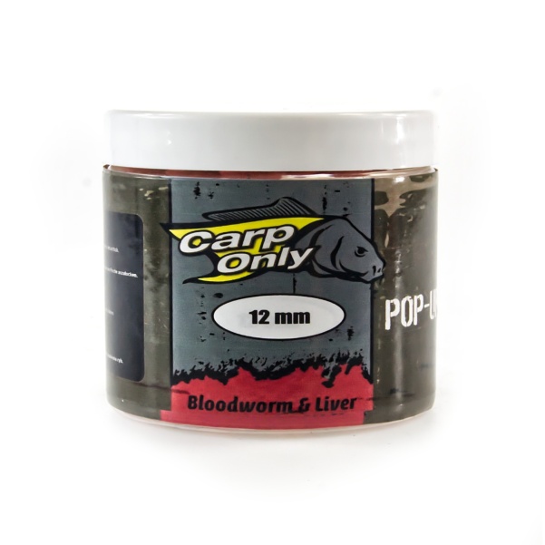 Carp Only Bloodworm Liver Pop-Ups Carp Only Bloodworm Liver Pop-Ups