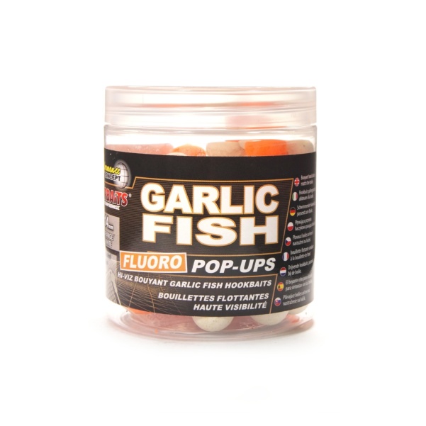 NEW Starbaits Garlic Fish FLUO Pop-Ups NEW Starbaits Garlic Fish FLUO Pop-Ups
