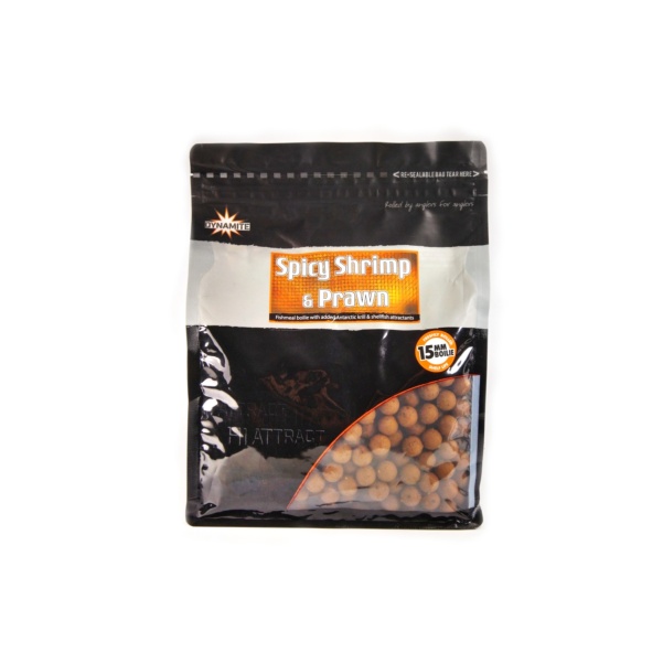 NEW DynamiteBaits Spicy Shrimp & Prawn Boilies NEW DynamiteBaits Spicy Shrimp & Prawn Boilies