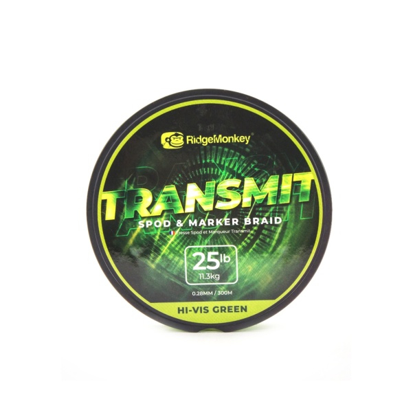 RidgeMonkey Transmit Spod and Marker Braid 25lb 300m RidgeMonkey Transmit Spod and Marker Braid 25lb 300m