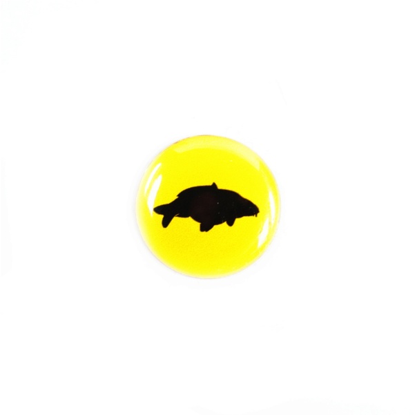 Rockworld  - 3D Carp Round Sticker