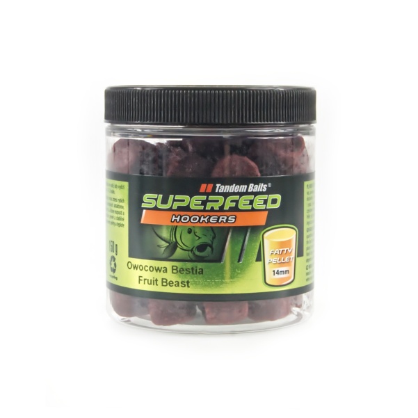 NEW TandemBaits SuperFeed Hook Fatty Pellet Owocowa Bestia NEW TandemBaits SuperFeed Hook Fatty Pellet Owocowa Bestia