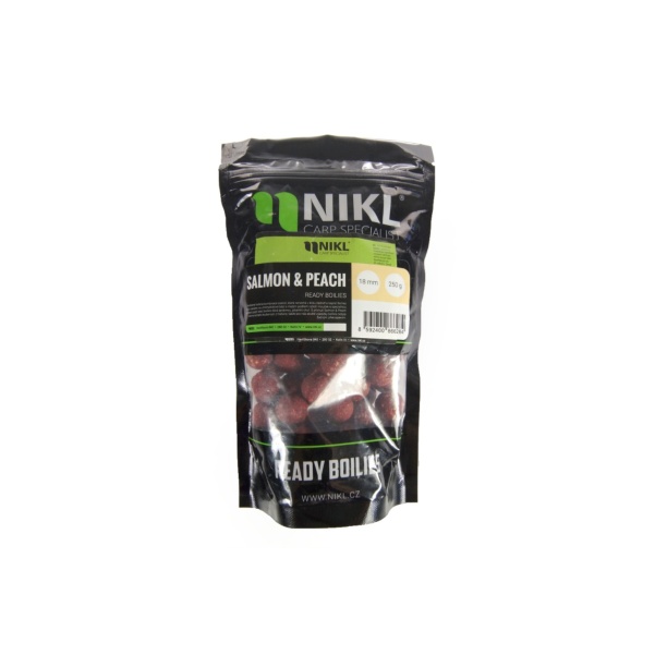 NEW Karel Nikl Salmon and Peach Ready Boilies NEW Karel Nikl Salmon and Peach Ready Boilies