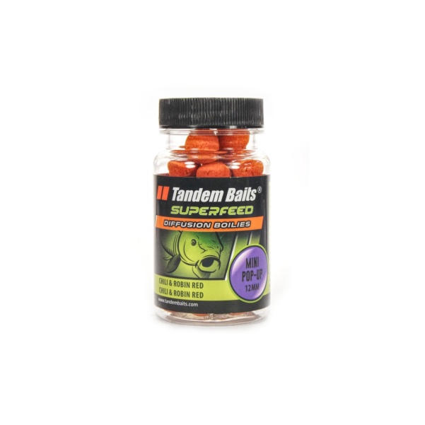 TandemBaits SuperFeed Diffusion Pop-Up - Chilli & Robin Red TandemBaits SuperFeed Diffusion Pop-Up - Chilli & Robin Red