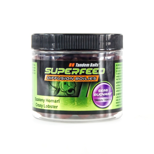 NEW TandemBaits SuperFeed Diffusion Boilies Szalony Homar - Kulki Proteinowe NEW TandemBaits SuperFeed Diffusion Boilies Szalony Homar - Kulki Proteinowe