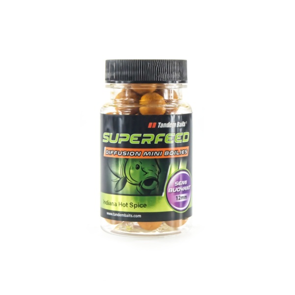 NEW TandemBaits SuperFeed Diffusion Boilies Indian Hot Spice - Kulki Proteinowe NEW TandemBaits SuperFeed Diffusion Boilies Indian Hot Spice - Kulki Proteinowe