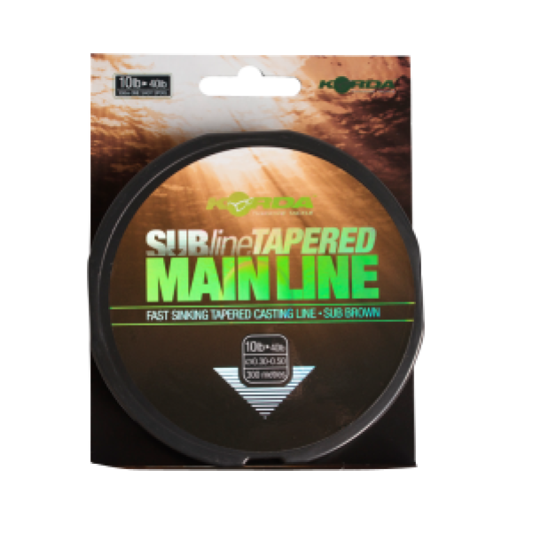 Korda SubLine Tapered Main Line średnica 0,30-0,50