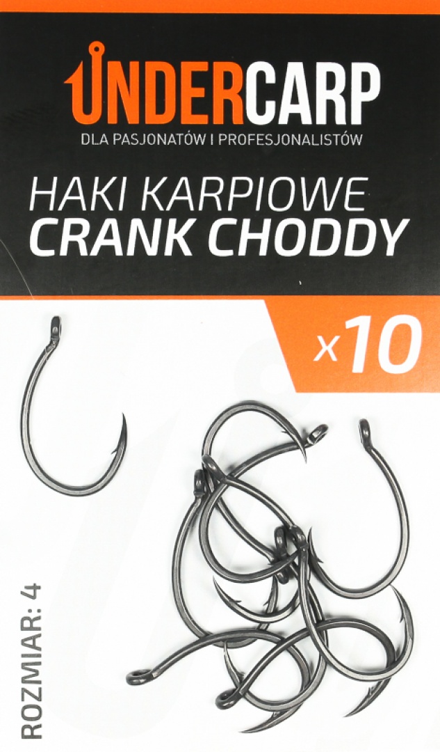 UnderCarp Crank Choddy - Kaprové háčky