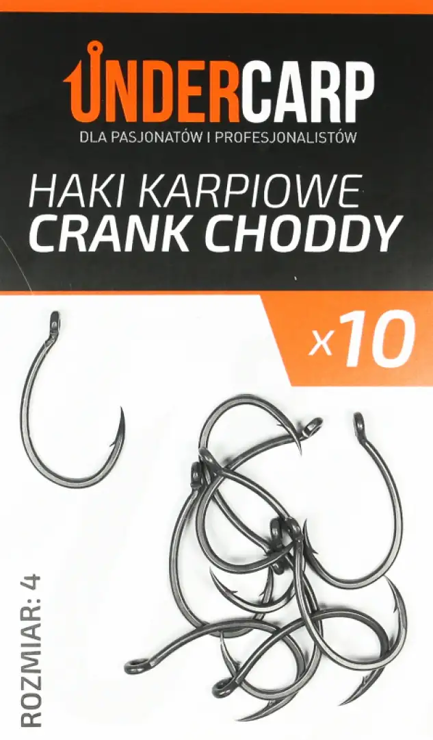 UnderCarp Crank Choddy - Cârlige pentru Crap
