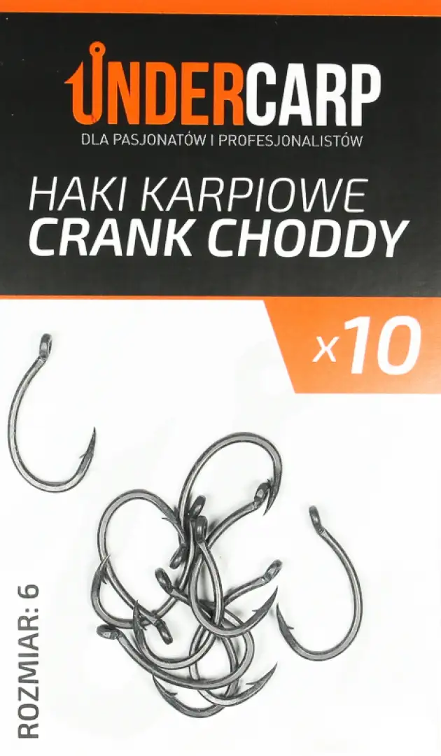 UnderCarp Crank Choddy - Cârlige pentru Crap