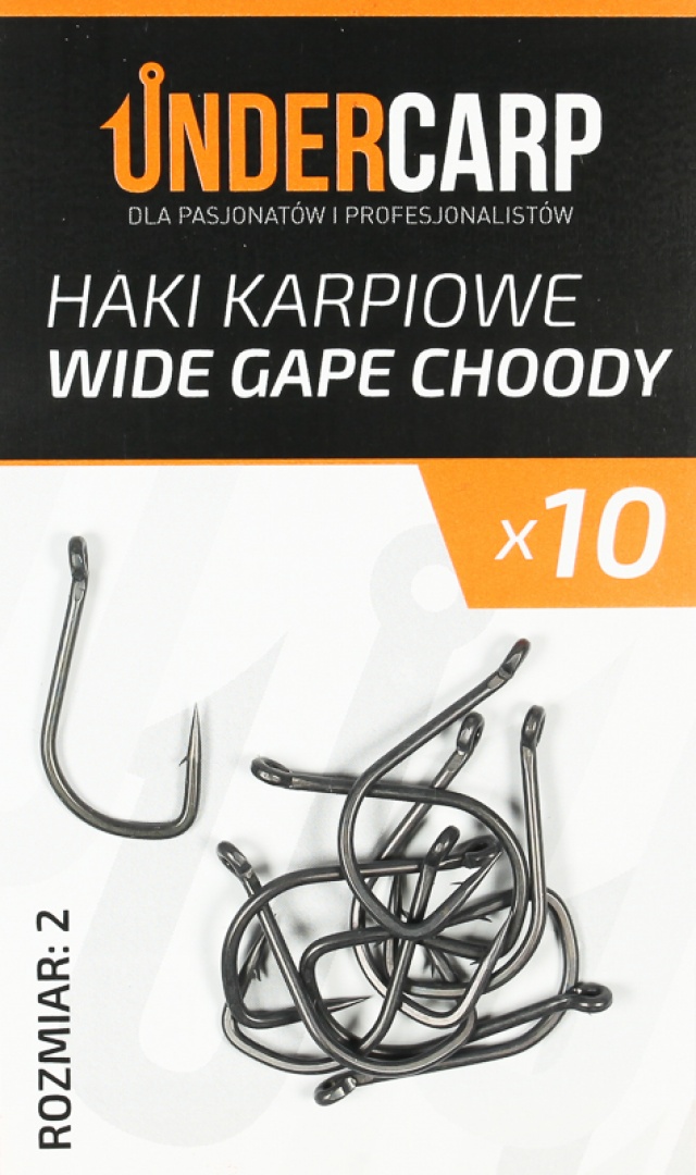 UnderCarp Wide Gape Choddy - Карпові гачки