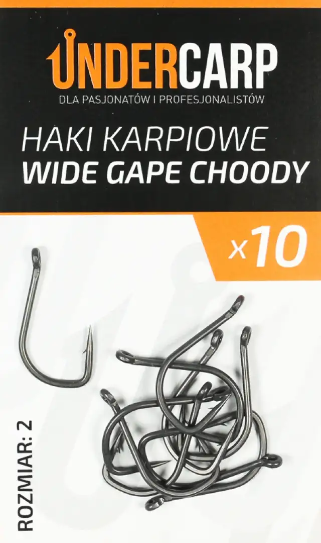 UnderCarp Wide Gape Choddy - Cârlige pentru Crap