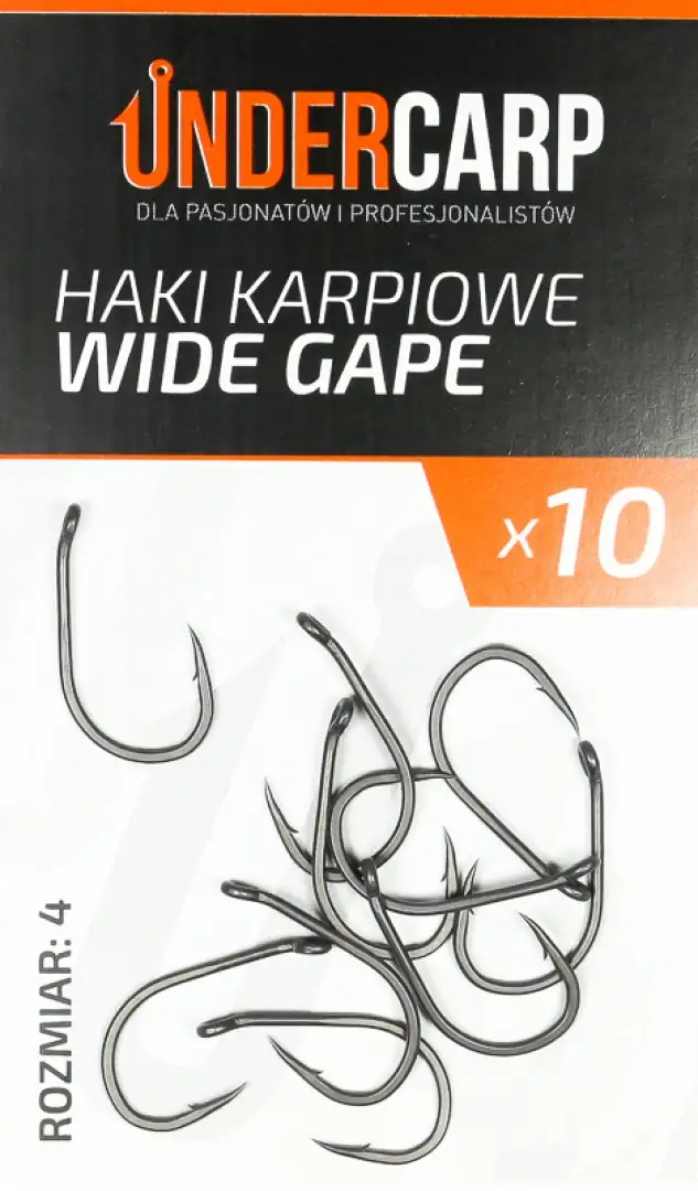 UnderCarp Wide Gape - Cârlige pentru Crap