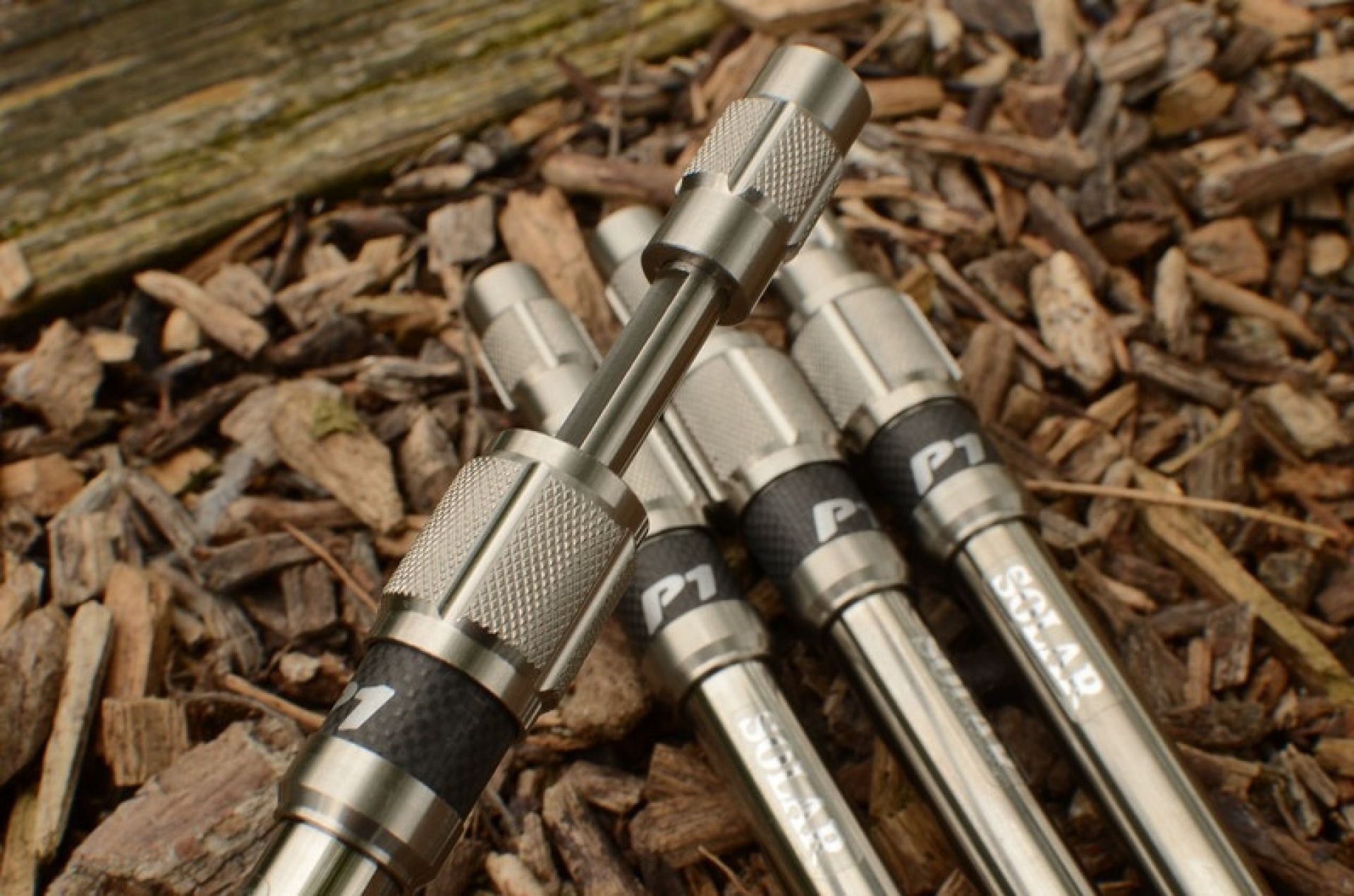 Solar P1 Travel-Lite Stainless Banksticks