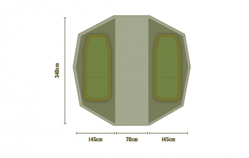 Trakker Superdome Bivvy Inner Capsule (Twin) 