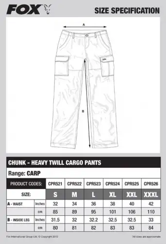 Fox CHUNK Khaki Combats