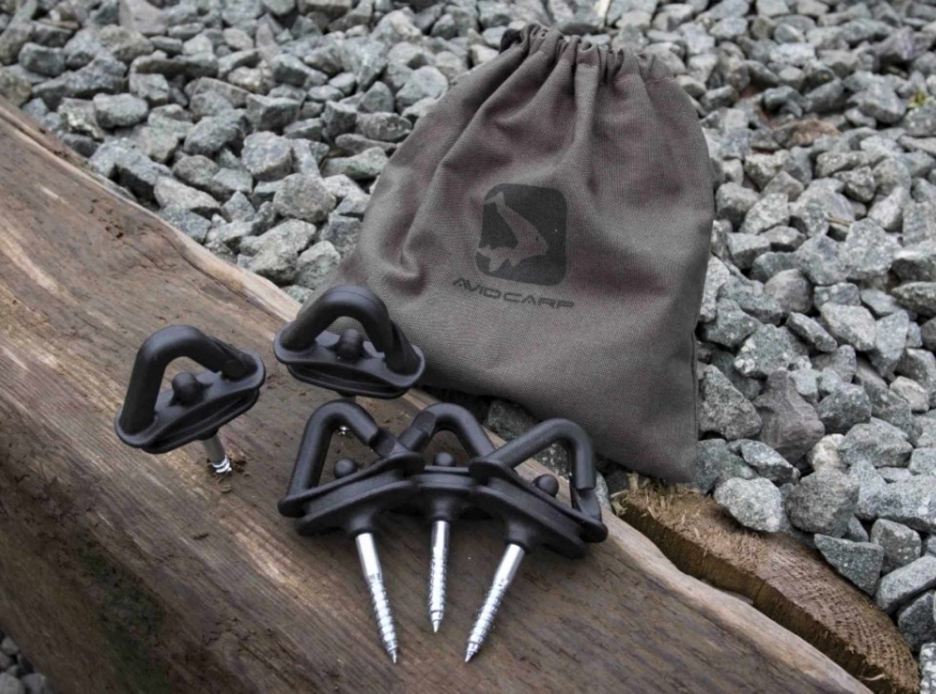 Avid Carp Screw Steady Bivvy Pegs