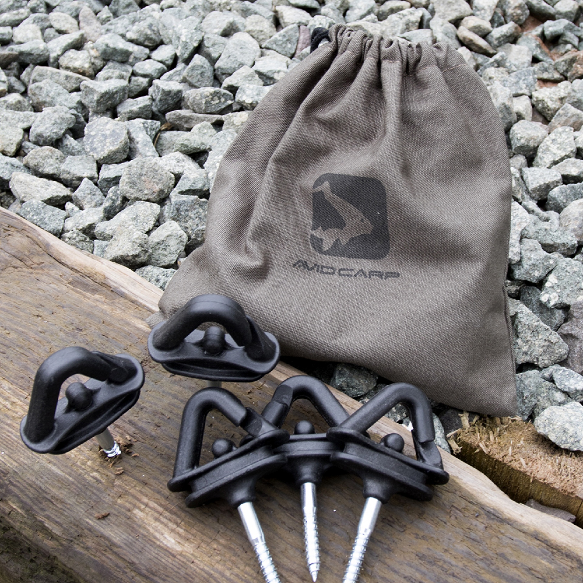 Avid Carp Screw Steady Bivvy Pegs