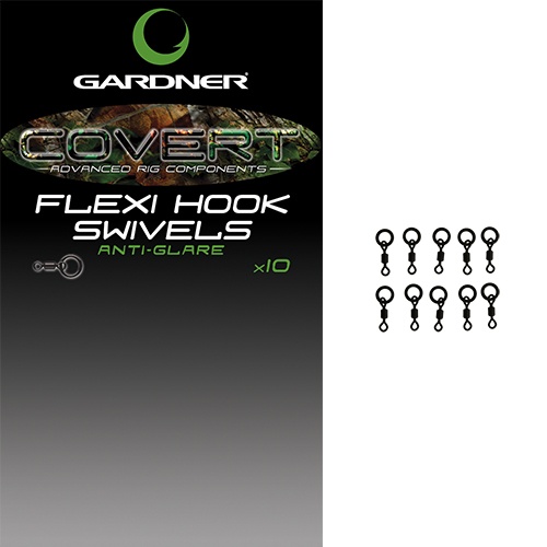 Gardner Covert Flexi Hook Swivels