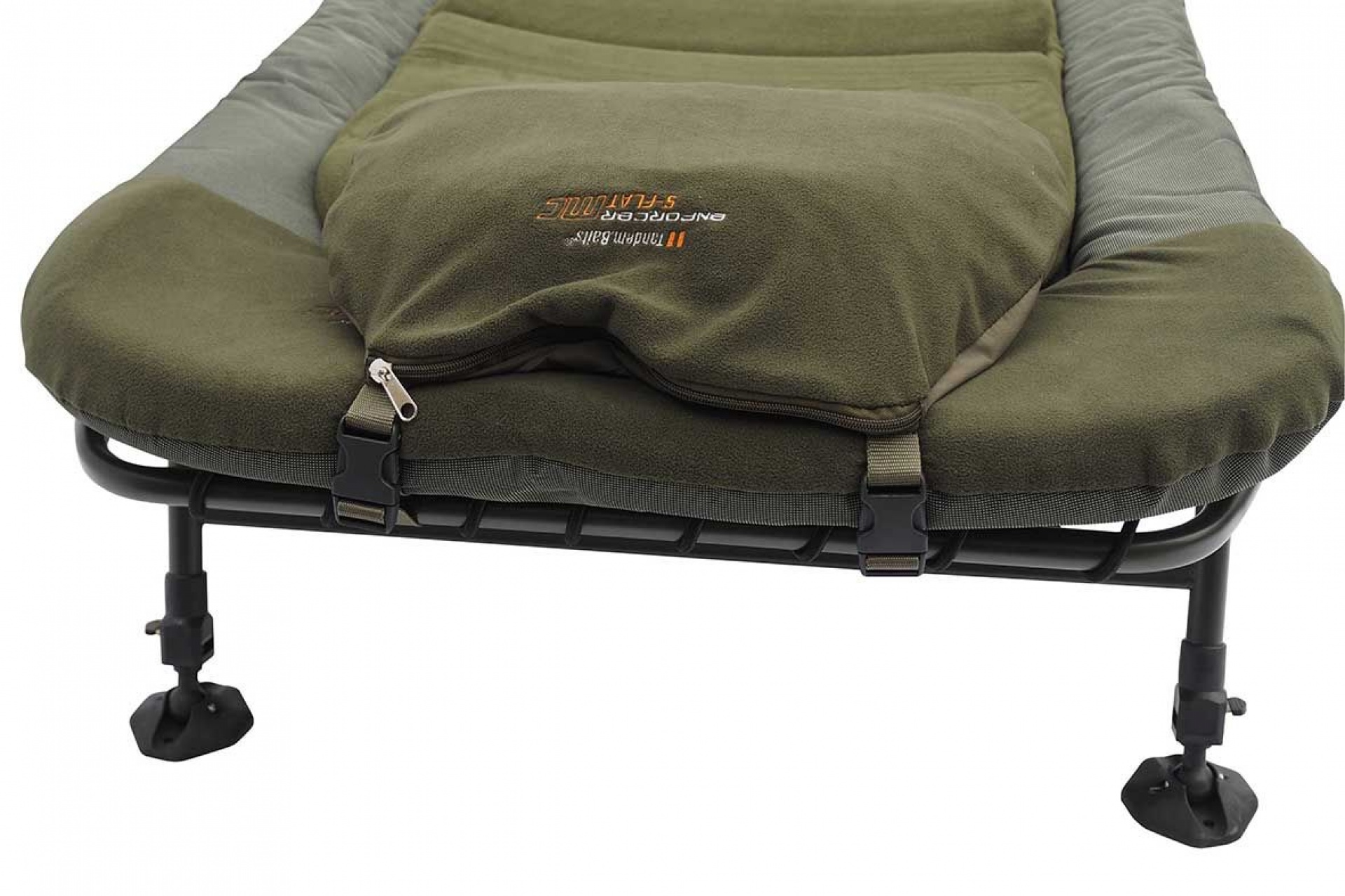 TandemBaits Enforcer S-Flat Maximum Comfort Bed 8 Legs