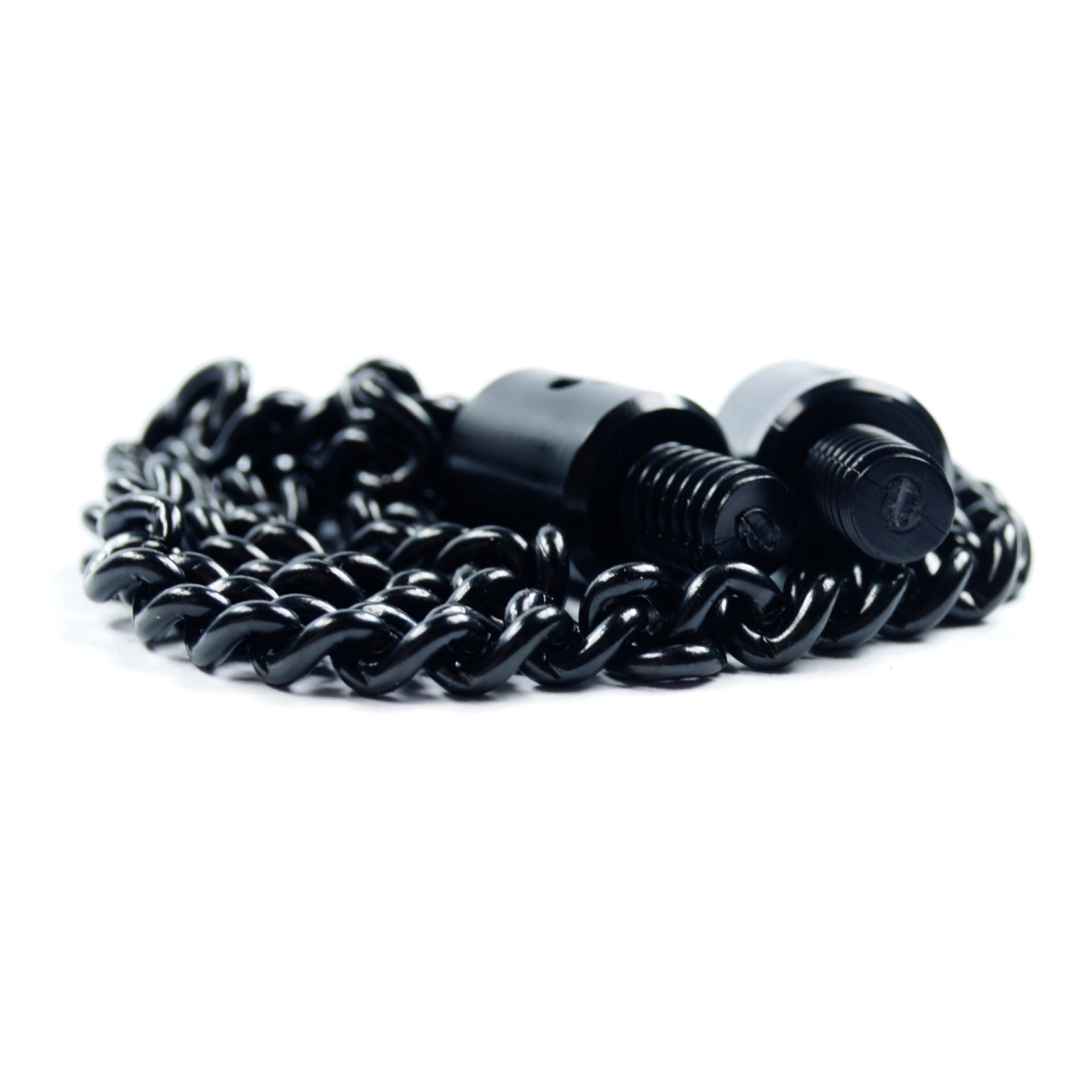 Solar Black Stainless Chain Plastic Ended