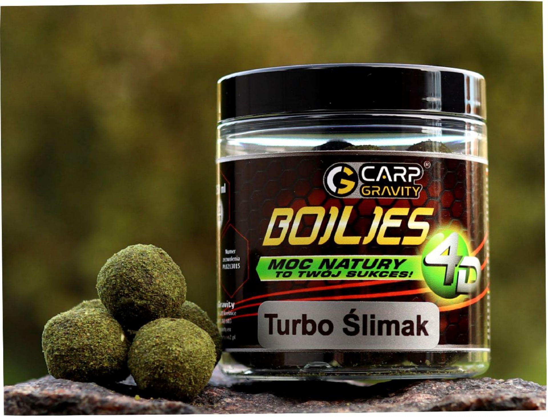 Carp Gravity 4D Boilies - Turbo Ślimak