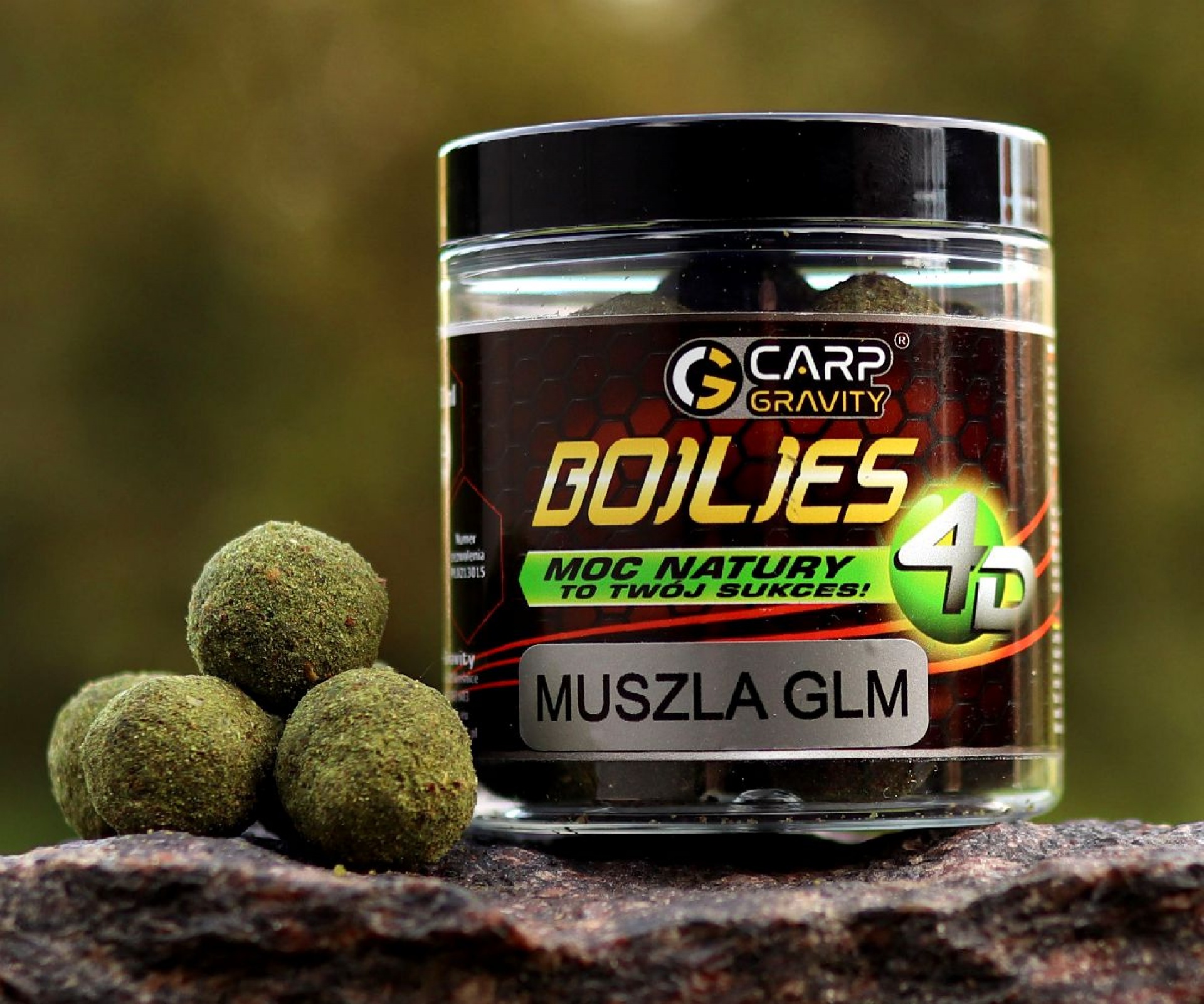 Carp Gravity 4D Boilies - Muszla GLM