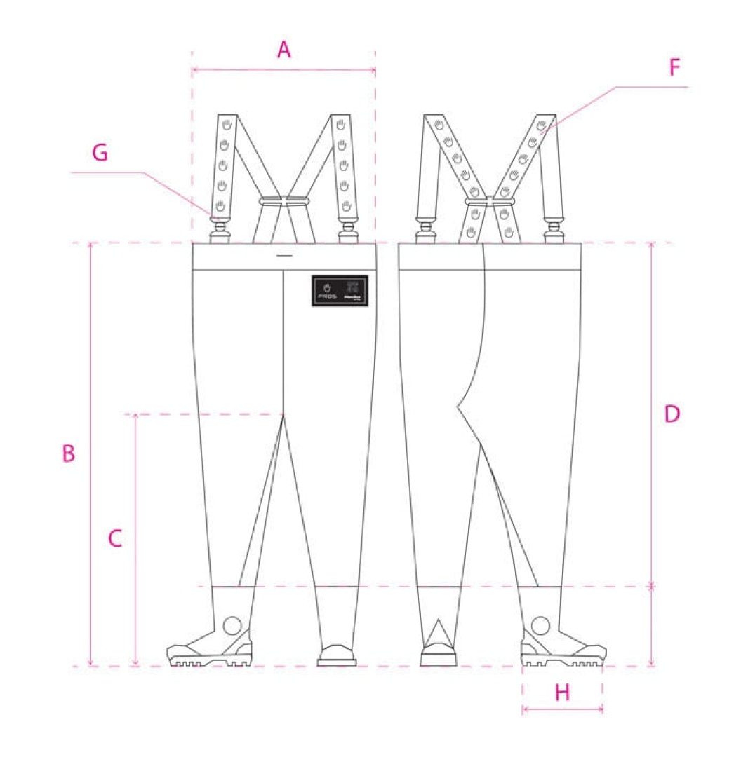 Pros - Wathosen Standard SB01 - Grün