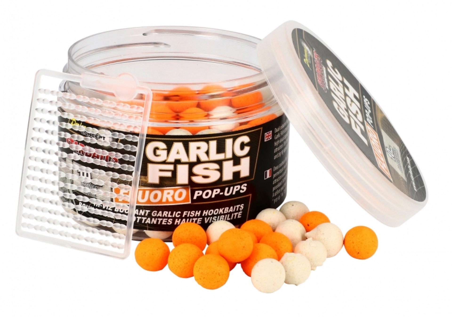 Starbaits Performance FLUO Pop-Ups - Garlic Fish