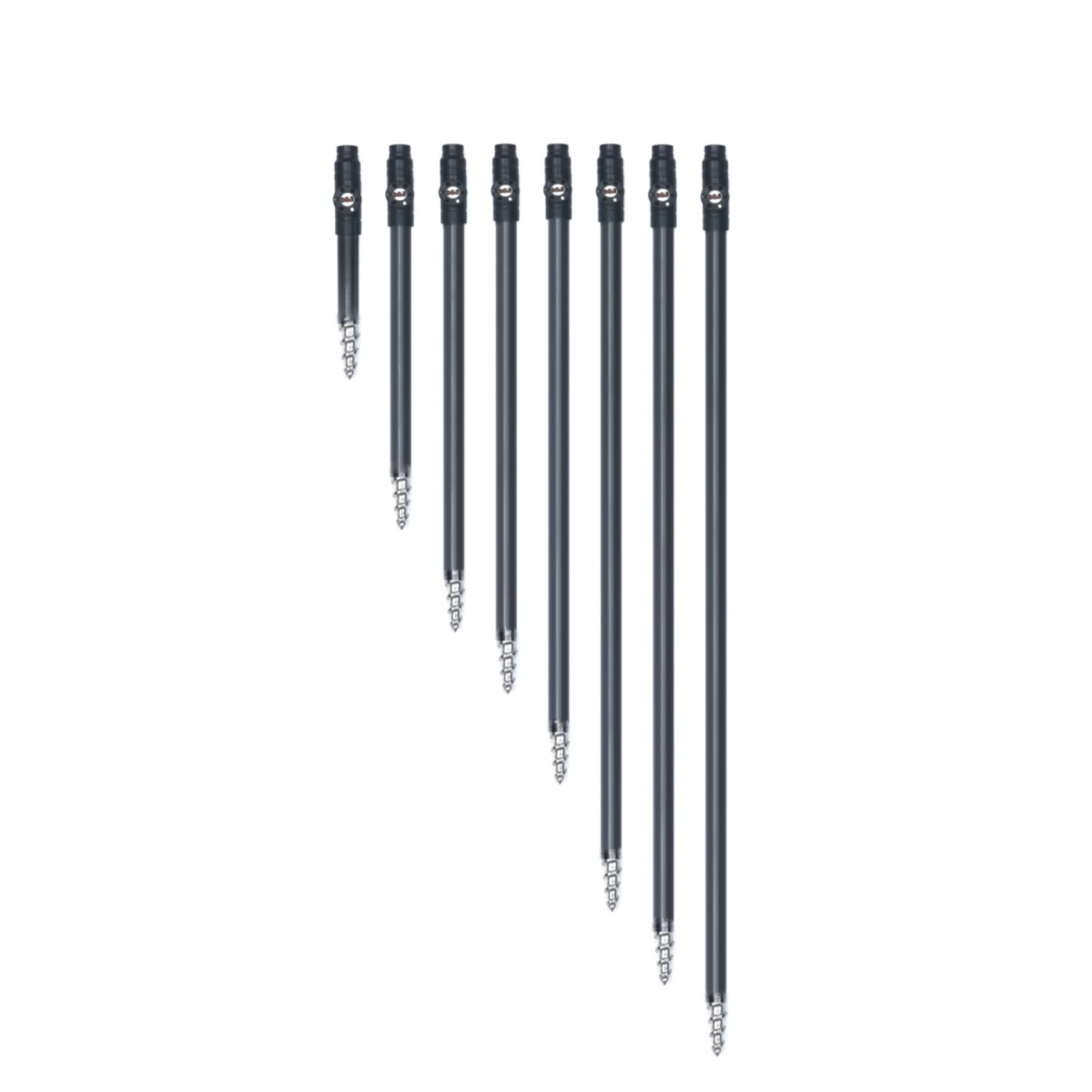 FIL - Podpórka gwintowana aluminiowa black mat