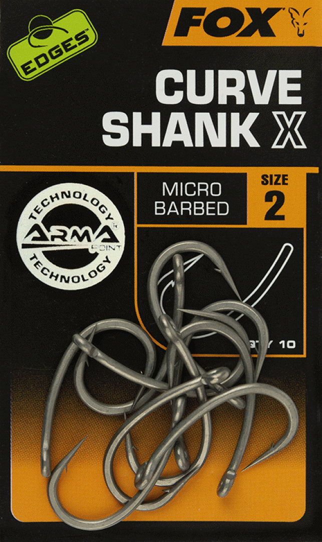 Fox Arma Point Curve Shank X Hooks