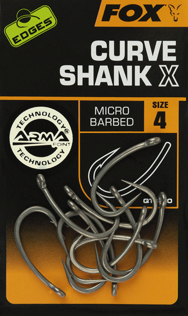 Fox Arma Point Curve Shank X Hooks