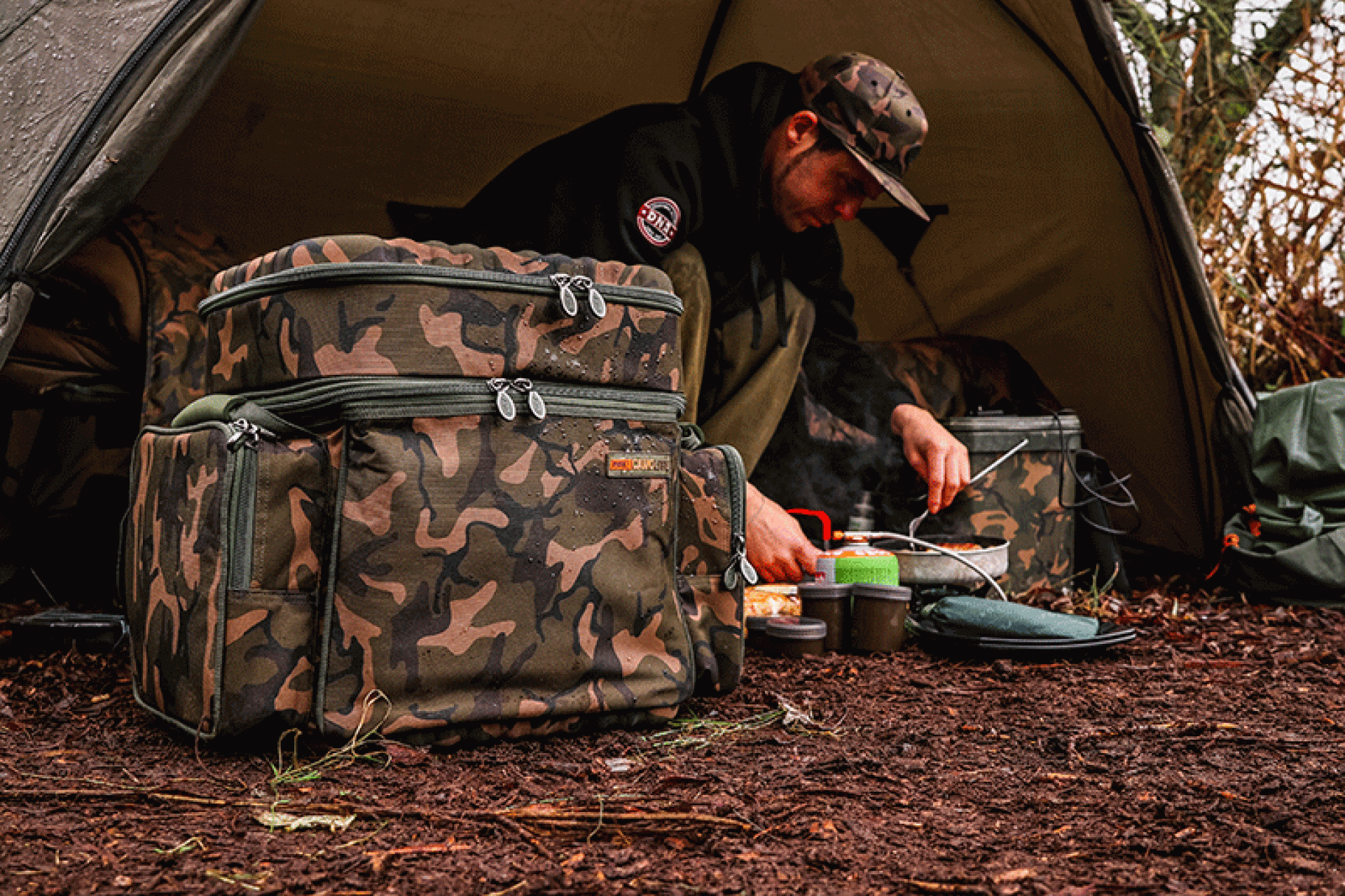 Fox CAMOLITE 2 Man Cooler Food Bag System