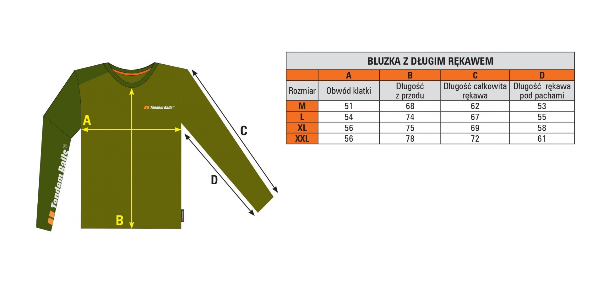 TandemBaits -  Bluzka z długim rękawem