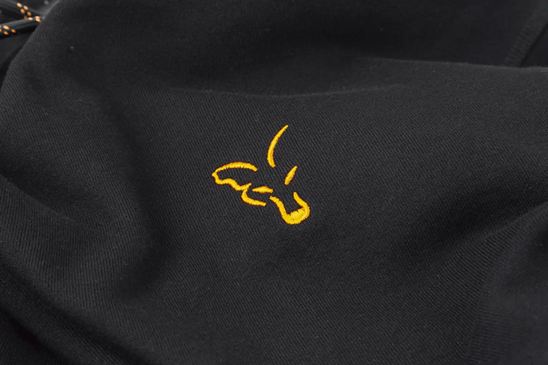 Fox Collection Black Orange Hoody