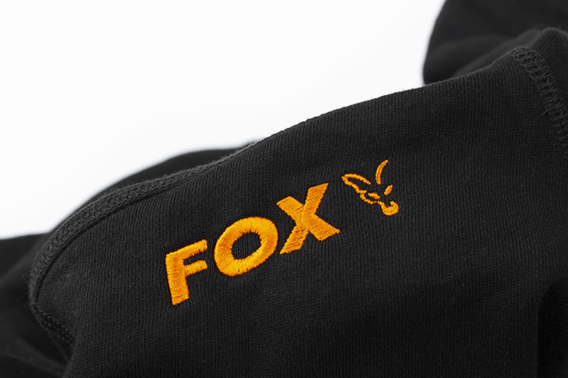 Fox Collection Black Orange Hoody 