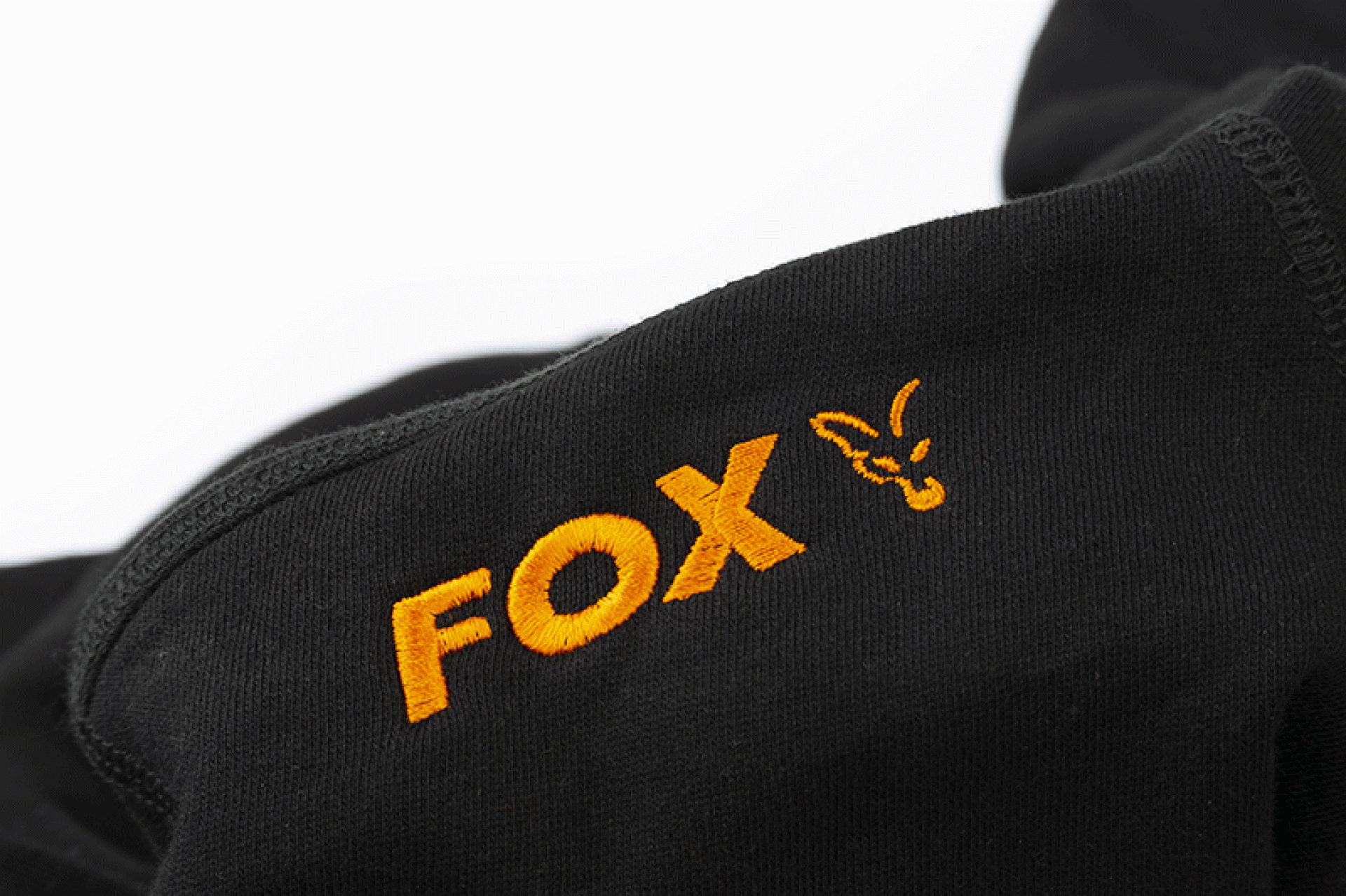 Fox Collection Black Orange Hoody