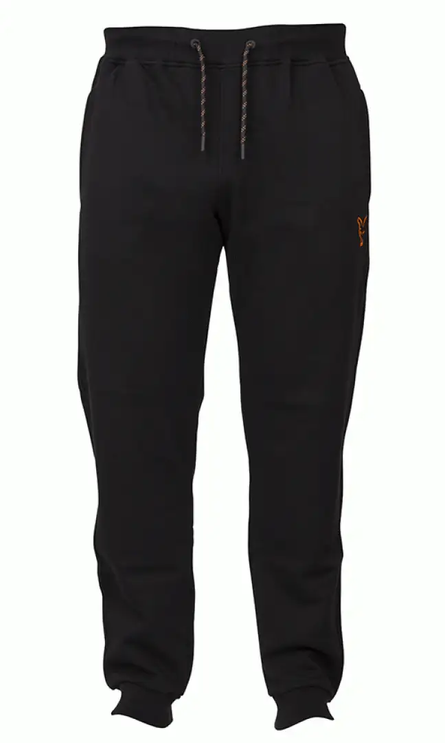Fox Collection Black Orange Joggers
