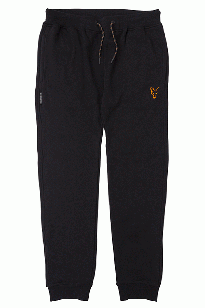 Fox Collection Black Orange Joggers LightWeight