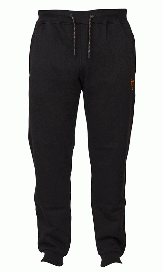 Fox Collection Black Orange Joggers LightWeight